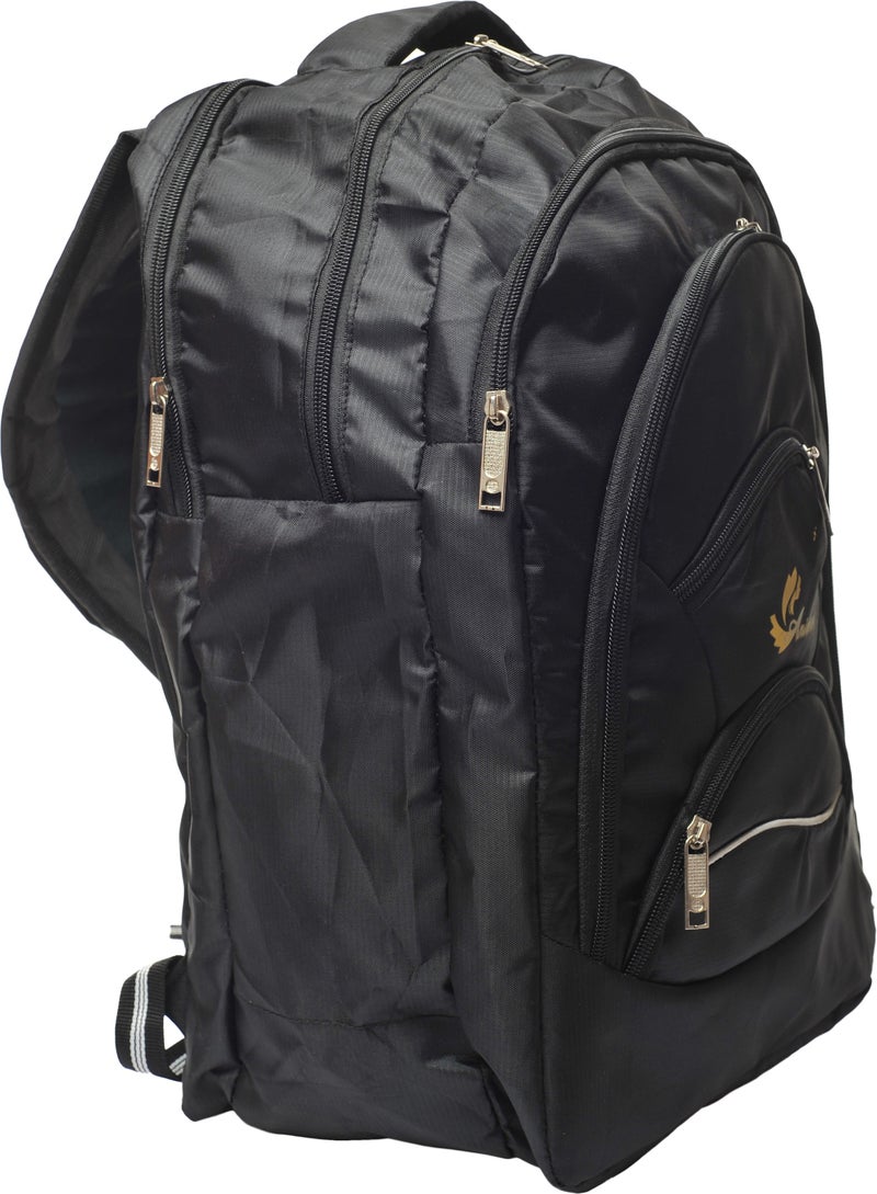 Abyq Black Backpack for Women - Image 3